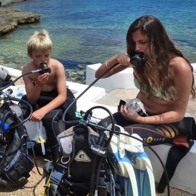 PADI Discover Scuba Diving DSD or Try-Dive, Menorca